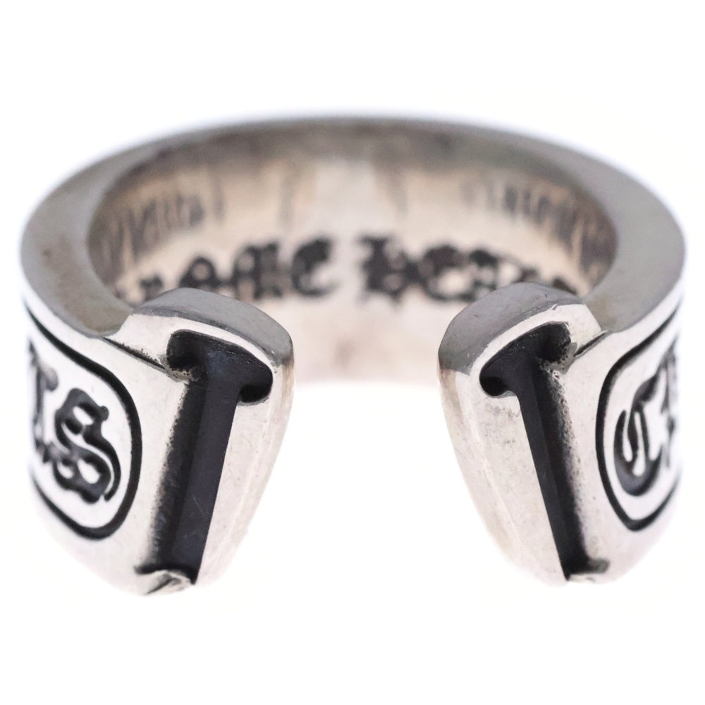 CHROME HEARTS(クロムハーツ) LG SCROLL LABEL ラージスクロールラベル リング シルバーBCA383
