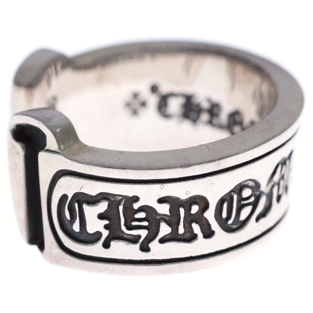 CHROME HEARTS(クロムハーツ) LG SCROLL LABEL ラージスクロールラベル リング シルバーBCA383