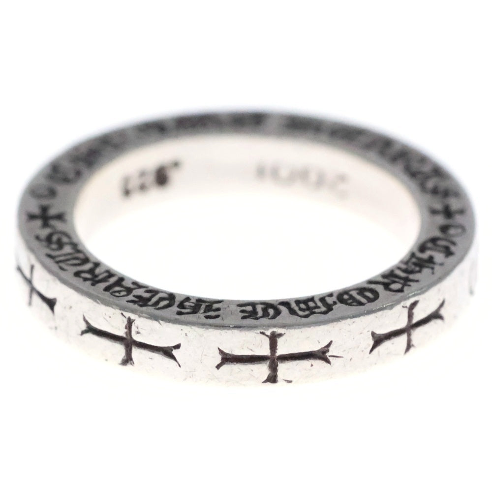 925 クロムハーツ スペンサー ファック ユー 3mm 2001 サイズ10 CHROME HEARTS(クロムハーツ) 3mm SPACER NYC FUCKYOU 3mm