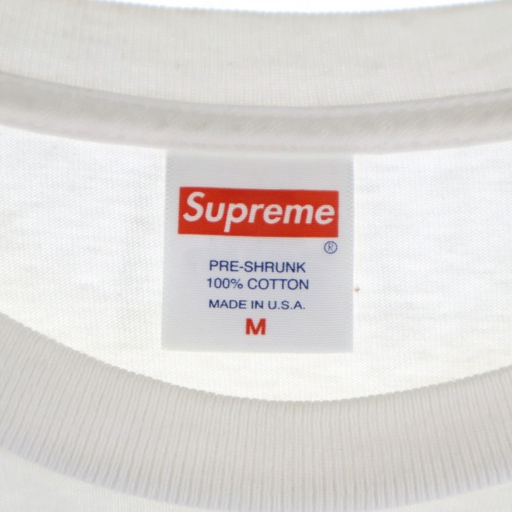 SUPREME(シュプリーム) 18SS Rocks Tee 宝石ロゴプリント クルーネック 半袖Tシャツ カットソー ホワイト