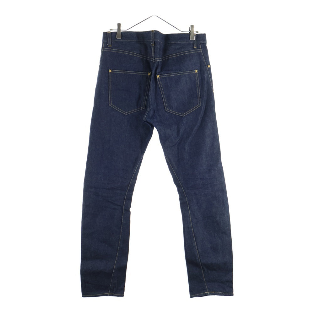 BED J.W. FORD(ベッドフォード) ジップフライ コットン ストレートデニムパンツ インディゴ