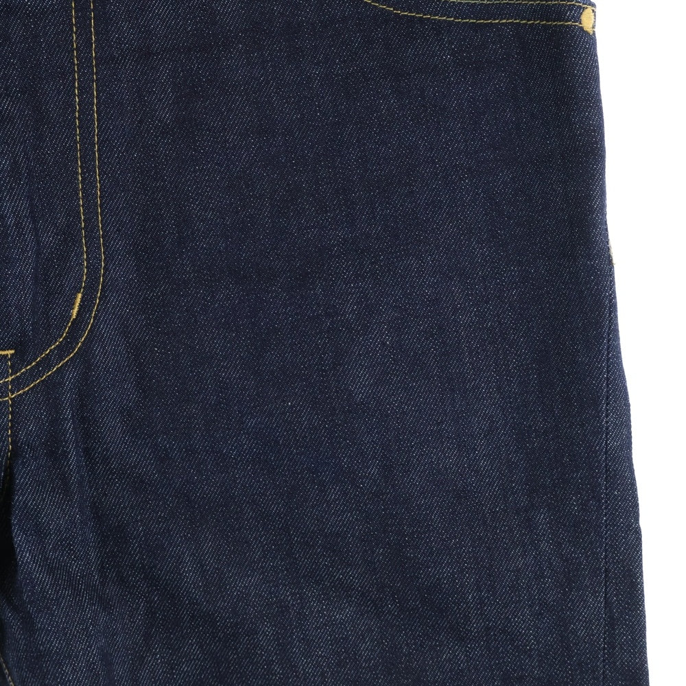 BED J.W. FORD(ベッドフォード) ジップフライ コットン ストレートデニムパンツ インディゴ