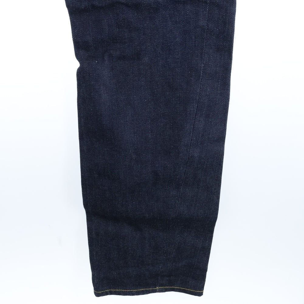 BED J.W. FORD(ベッドフォード) ジップフライ コットン ストレートデニムパンツ インディゴ