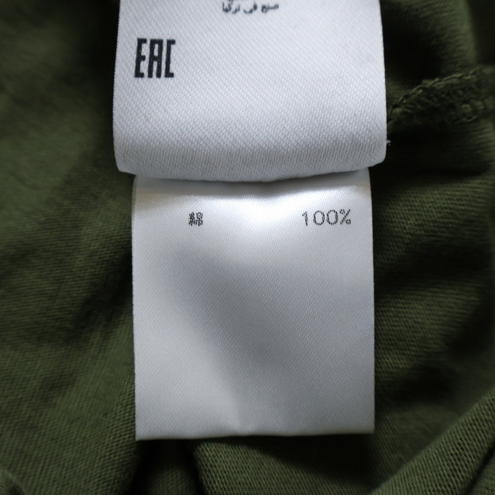 DRIES VAN NOTEN(ドリスヴァンノッテン) タートルネック コットン 長袖Tシャツ ロングスリーブ カーキ 2177710