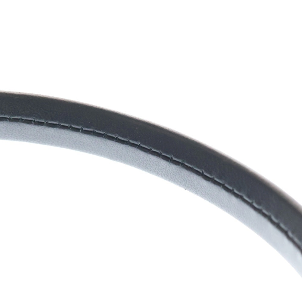 YVES SALOMON HOMME(イヴサロモンオム) ファー付き イヤーマフ 耳当て ブラック 8WAA819XXREXX