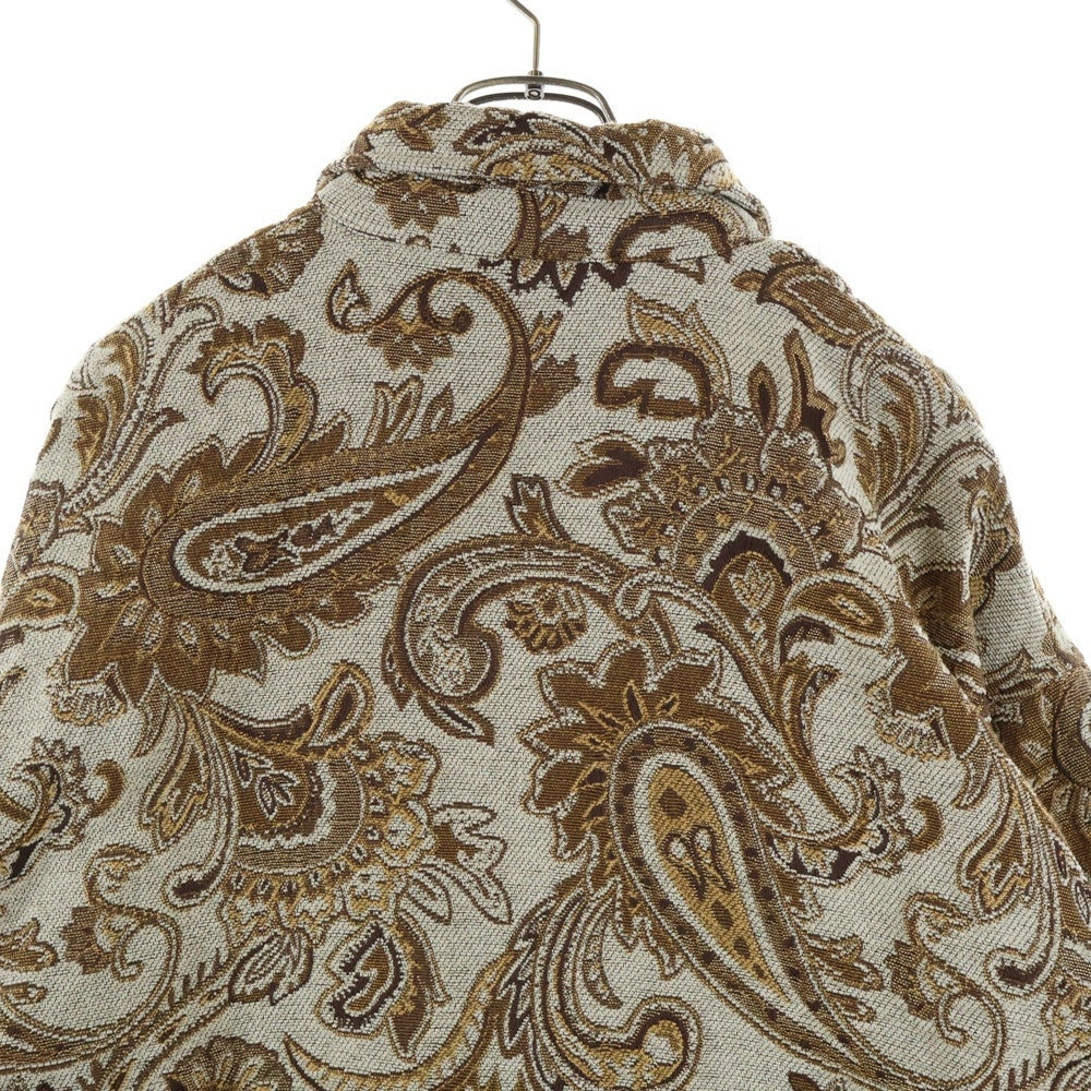 JOURNAL STANDARD(ジャーナルスタンダード) 21AW ゴブラン織 ジップアップジャケット ブラウン/ホワイト 21-011-600-9200-3-0