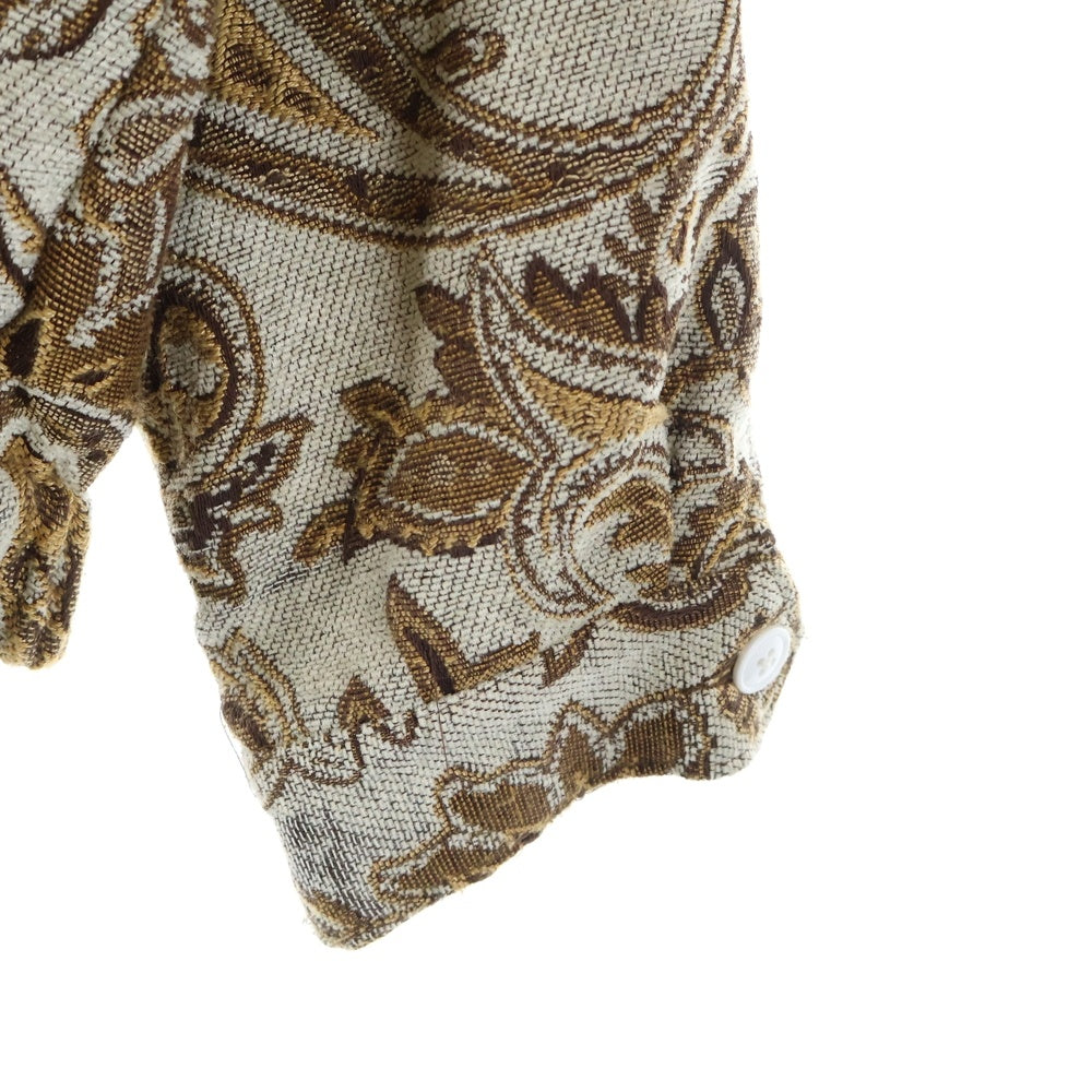 JOURNAL STANDARD(ジャーナルスタンダード) 21AW ゴブラン織 ジップアップジャケット ブラウン/ホワイト 21-011-600-9200-3-0