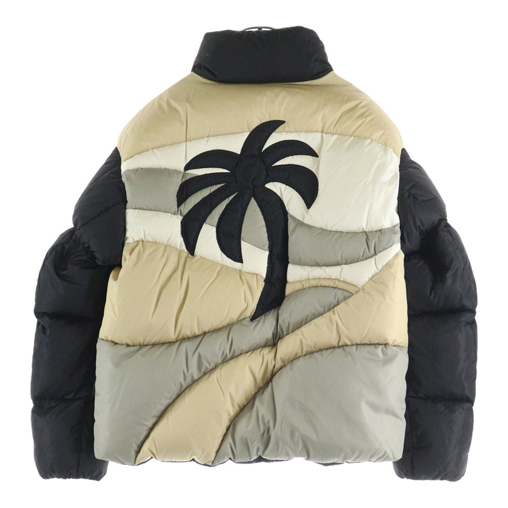 MONCLER(モンクレール) 21AW×Palm Angels PANAMINT GIUBBOTTO パームエンジェルス バックツリー ジップアップ ダウンジャケット ブラック G209L1A00013