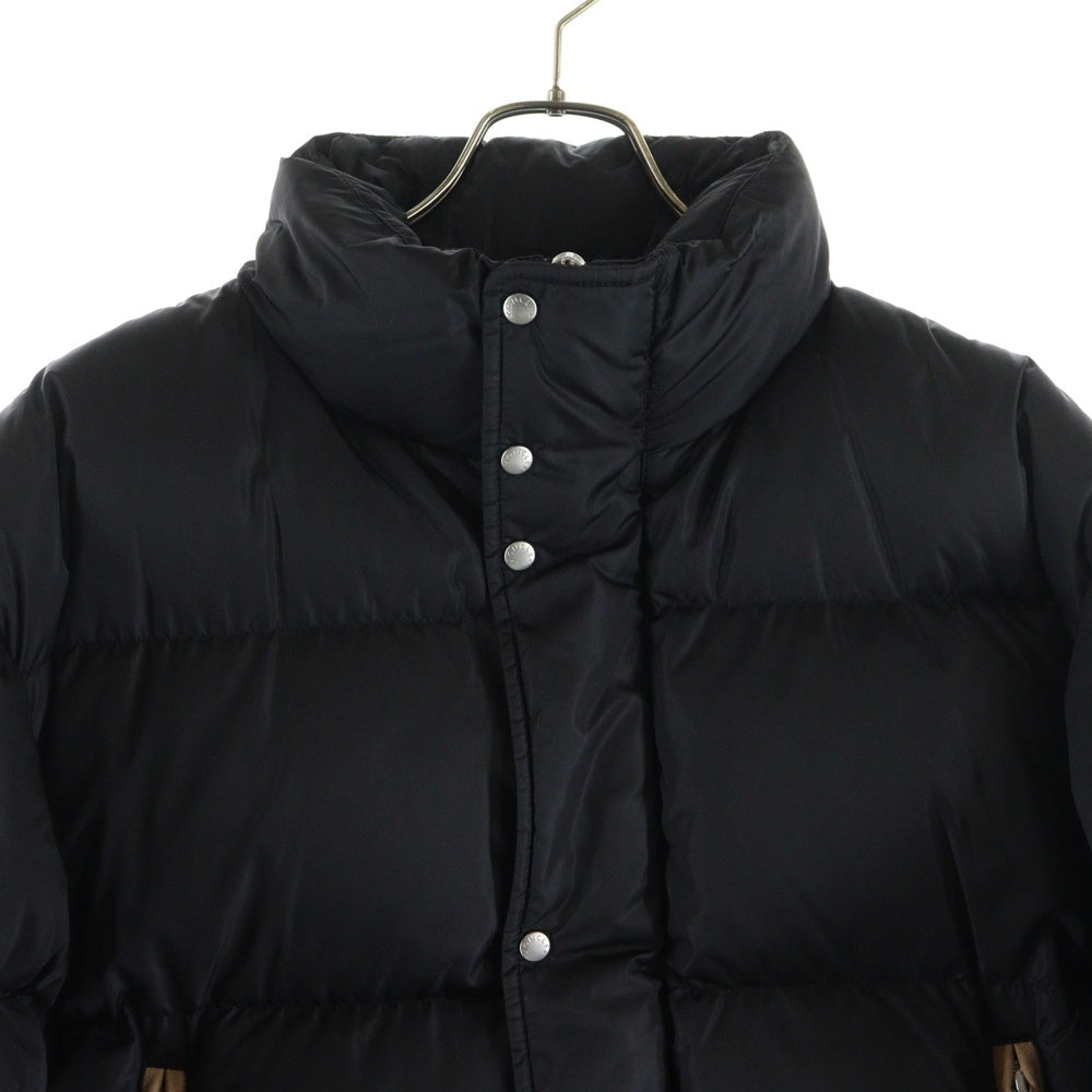 MONCLER(モンクレール) 21AW×Palm Angels PANAMINT GIUBBOTTO パームエンジェルス バックツリー ジップアップ ダウンジャケット ブラック G209L1A00013