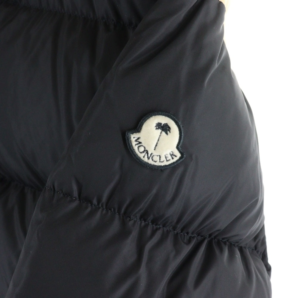 MONCLER(モンクレール) 21AW×Palm Angels PANAMINT GIUBBOTTO パームエンジェルス バックツリー ジップアップ ダウンジャケット ブラック G209L1A00013