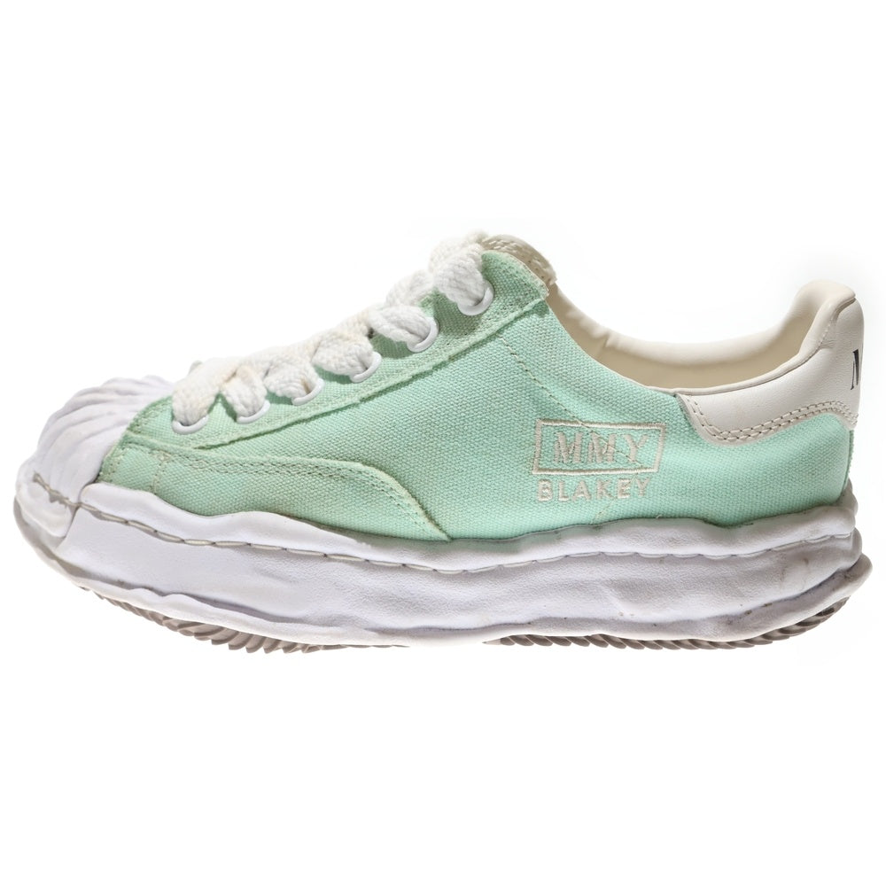 MIHARA YASUHIRO(ミハラヤスヒロ) BLAKEY OG SOLE CANVAS LOW-TOP SNEAKER ブレイキー OGソール キャンバス ローカットスニーカー ミントグリーン A08FW735