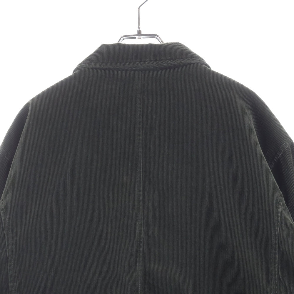 CHAMPION(チャンピオン) 裏地ボア フロントボタン コーデュロイジャケット カーキ C3-Q612