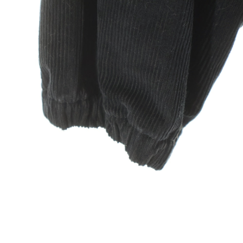 CHAMPION(チャンピオン) フロントボタン コーデュロイ コーチジャケット ブラック C8-J604