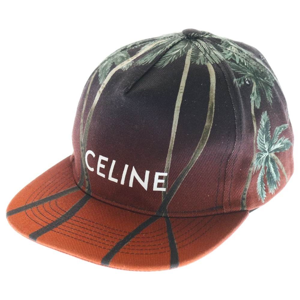 CELINE(セリーヌ) Street Style Cap ツリープリント ストリートスタイルキャップ 帽子 マルチカラー 2AUU1702Q