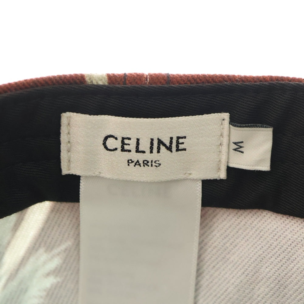 CELINE(セリーヌ) Street Style Cap ツリープリント ストリートスタイルキャップ 帽子 マルチカラー 2AUU1702Q