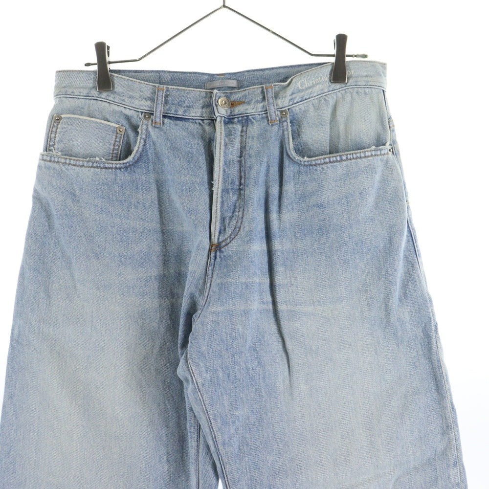 Christian Dior(クリスチャンディオール) 25SS ボタンフライ ヘリテージ デニムパンツ 513D029A3002 インディゴ
