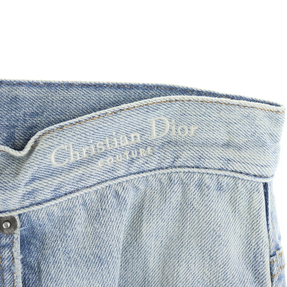 Christian Dior(クリスチャンディオール) 25SS ボタンフライ ヘリテージ デニムパンツ 513D029A3002 インディゴ