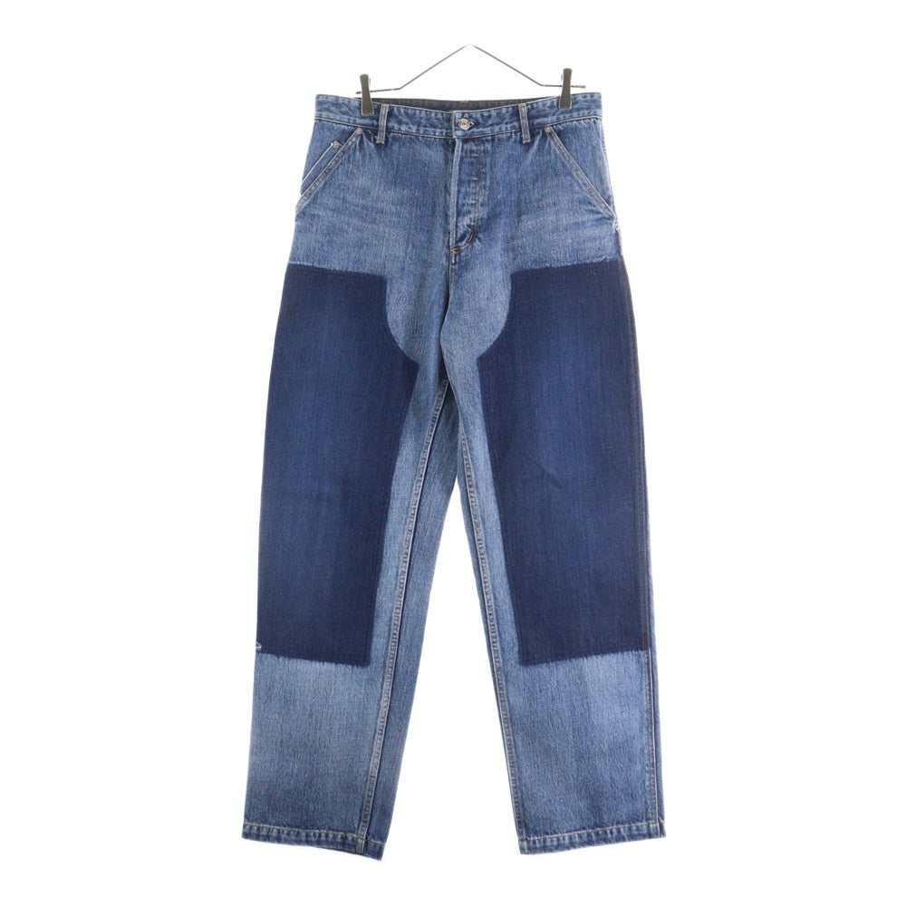 Christian Dior(クリスチャンディオール) HANDWRITTEN ボタンフライ カーペンターデニムパンツ 493D183AY552 インディゴ