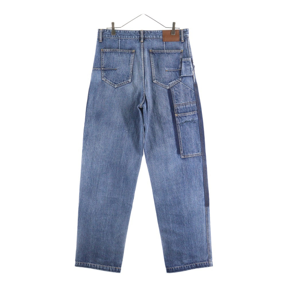 Christian Dior(クリスチャンディオール) HANDWRITTEN ボタンフライ カーペンターデニムパンツ 493D183AY552 インディゴ