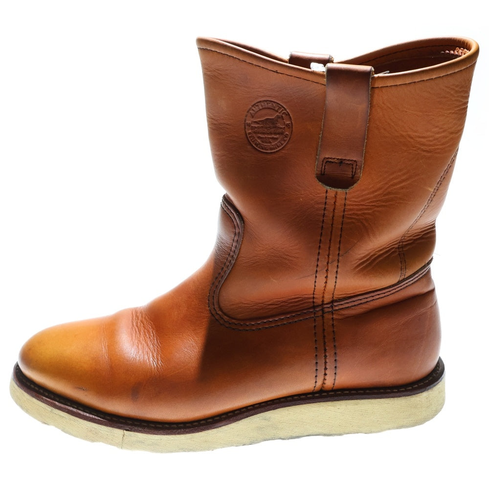 RED WING(レッド ウイング) 90S犬刻印 PECOS BOOTS ペコスブーツ ハイカットブーツ シューズ ブラウン 866-05018 US8D/26.0cm