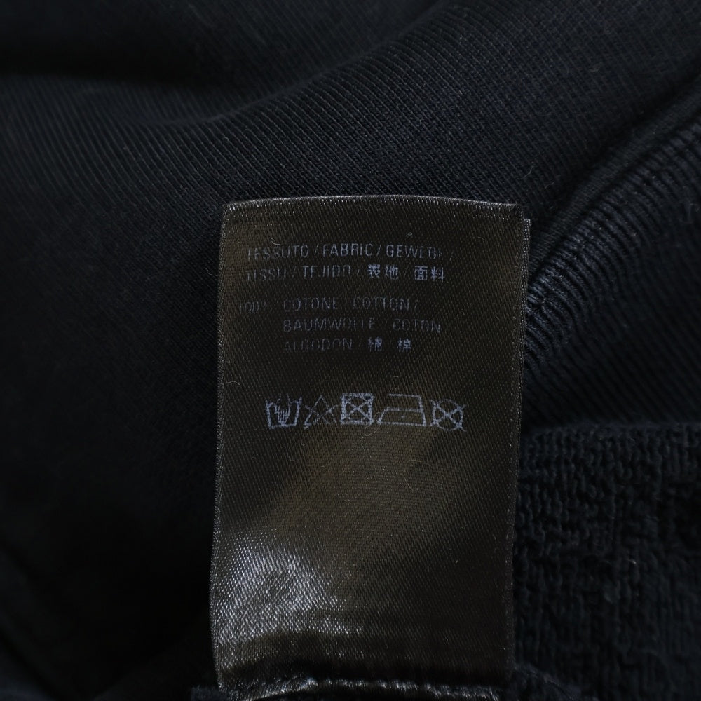 BALENCIAGA(バレンシアガ) Medium Fit Hoodie バックロゴ ミディアムフィット フーディー プルオーバーパーカー ブラック 600583 TIV84