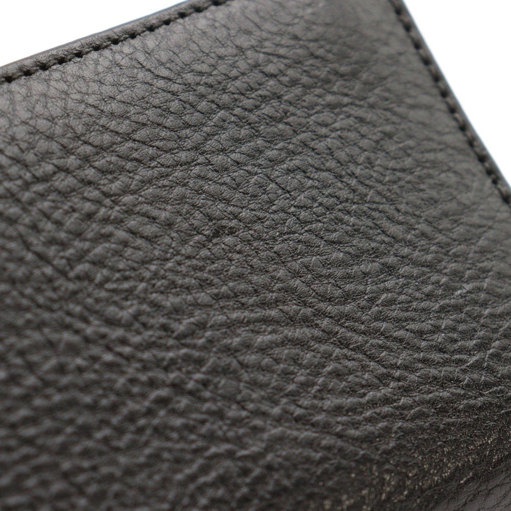 CHROME HEARTS(クロムハーツ) WLT CARD CASE 3PKT スクロールラベル 3ポケット カードケース ブラック