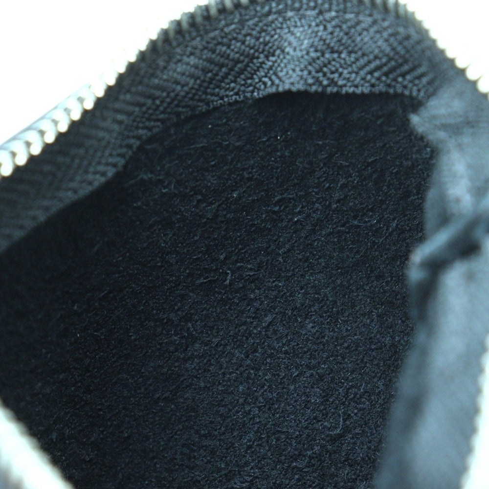 CHROME HEARTS(クロムハーツ) ZPR CHNG PURSE CRS チェンジパース クロスパッチ レザー コインケース ブラック