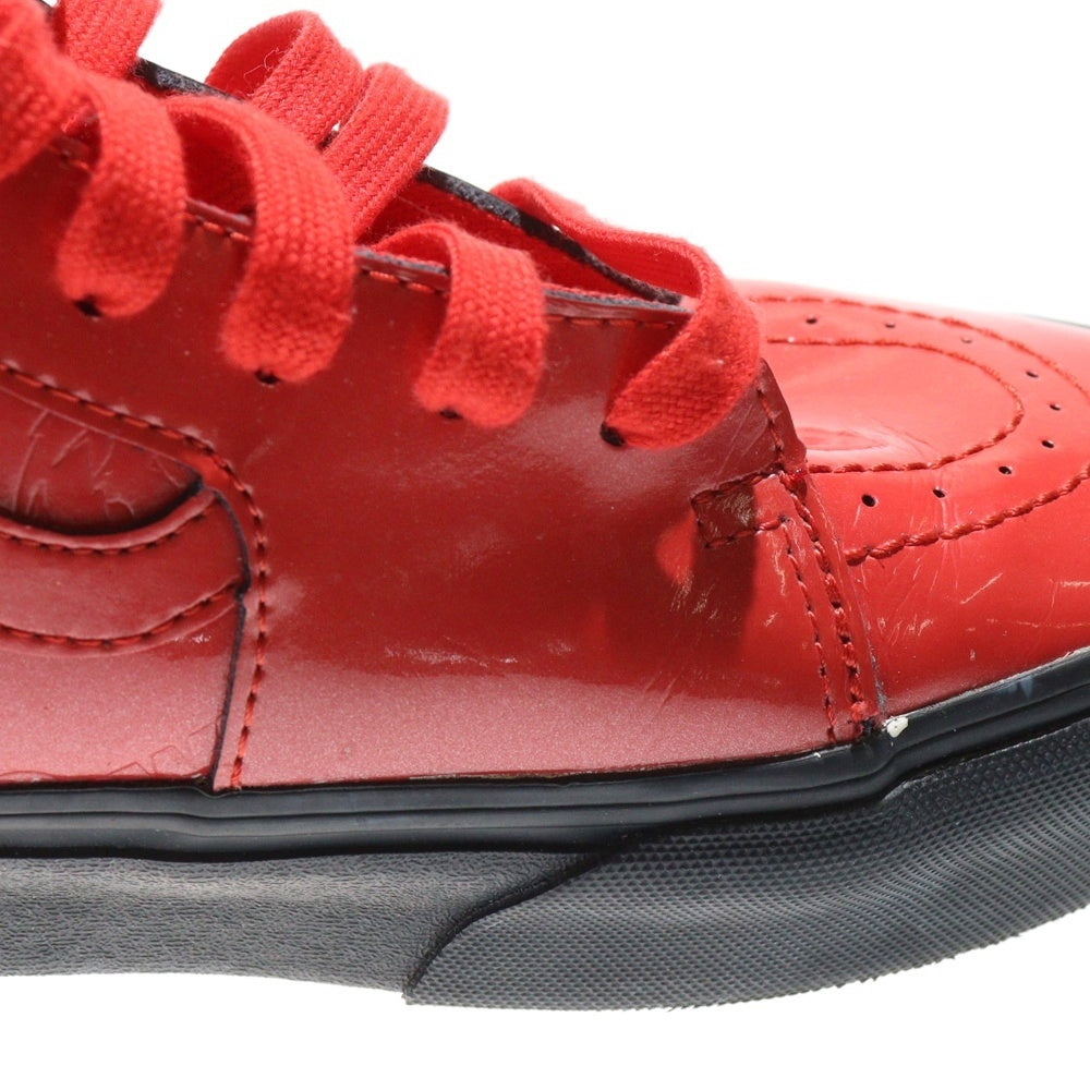 VANS(ヴァンズ) ×DAVID BOWIE Sk8-Hi PLATFORM 2 ZIGGY STARDUST デヴィッド ボウイ ハイカットスニーカー レッド/ブラック VN0A3TKNVSQ