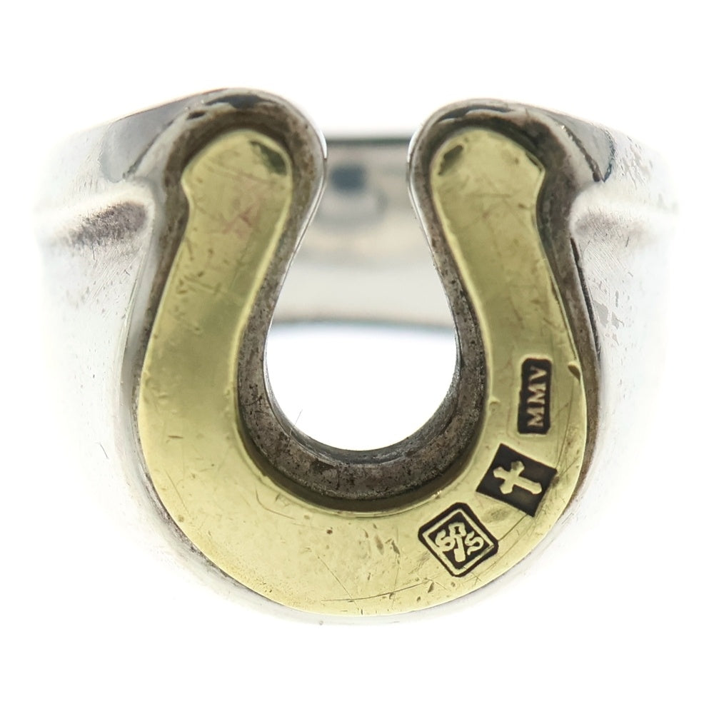 Sympathy of Soul(シンパシーオブソウル) HORSESHOE RING ホースシュー リング シルバー/ブラス