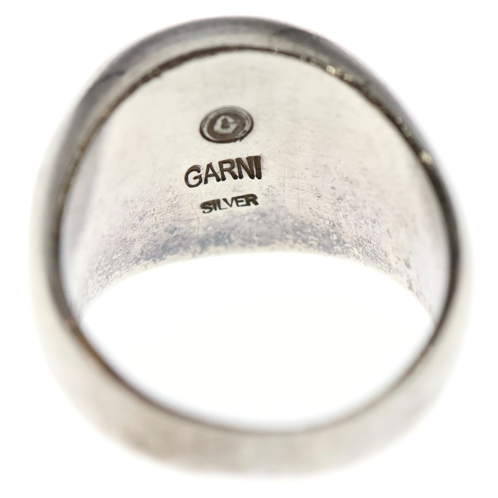 GARNI(ガルニ) シグネット スタンプリング シルバー