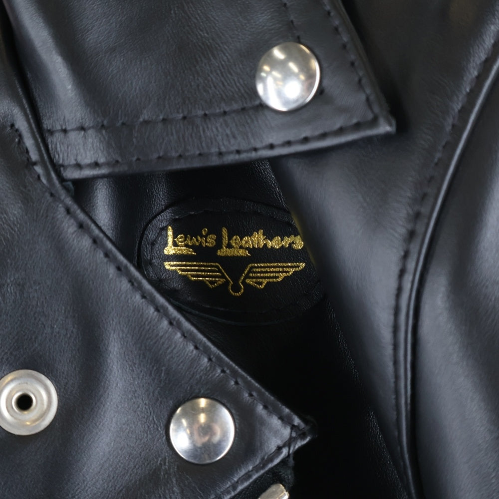 Lewis Leathers(ルイスレザー) 391 LIGHTNING HORSE HIDE ライトニング ホースハイド レザー ダブルライダースジャケット ブラック