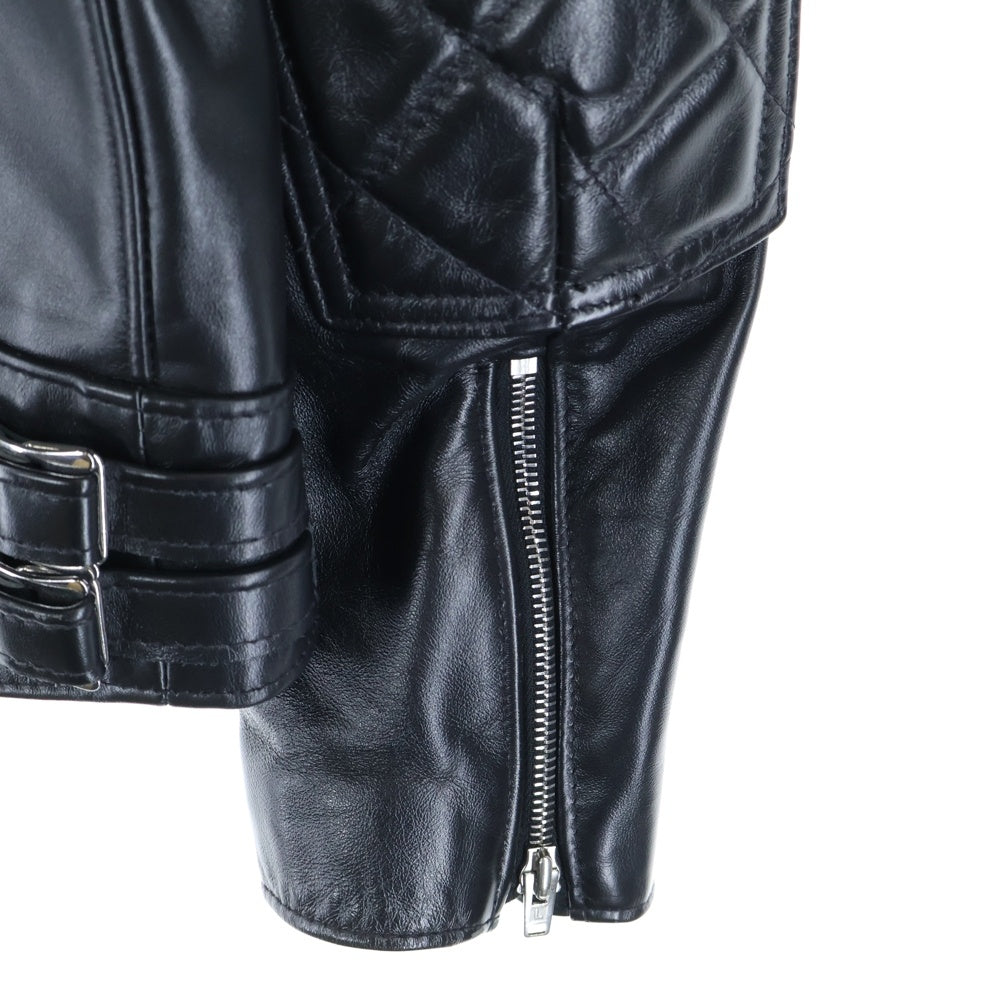 Lewis Leathers(ルイスレザー) SUPER MONZA HORSE HIDE スーパーモンザ ホースハイド レザー ダブルライダースジャケット ブラック