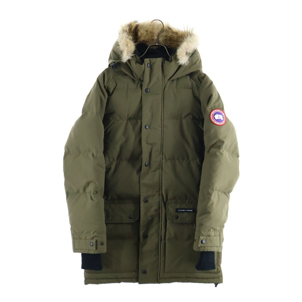 CANADA GOOSE(カナダグース) EMORY PARKA エモリーパーカ 2580M ジップアップ ダウンジャケット カーキ