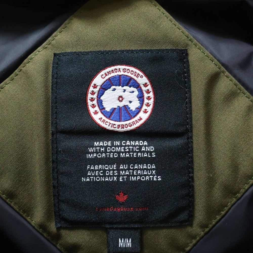 CANADA GOOSE(カナダグース) EMORY PARKA エモリーパーカ 2580M ジップアップ ダウンジャケット カーキ