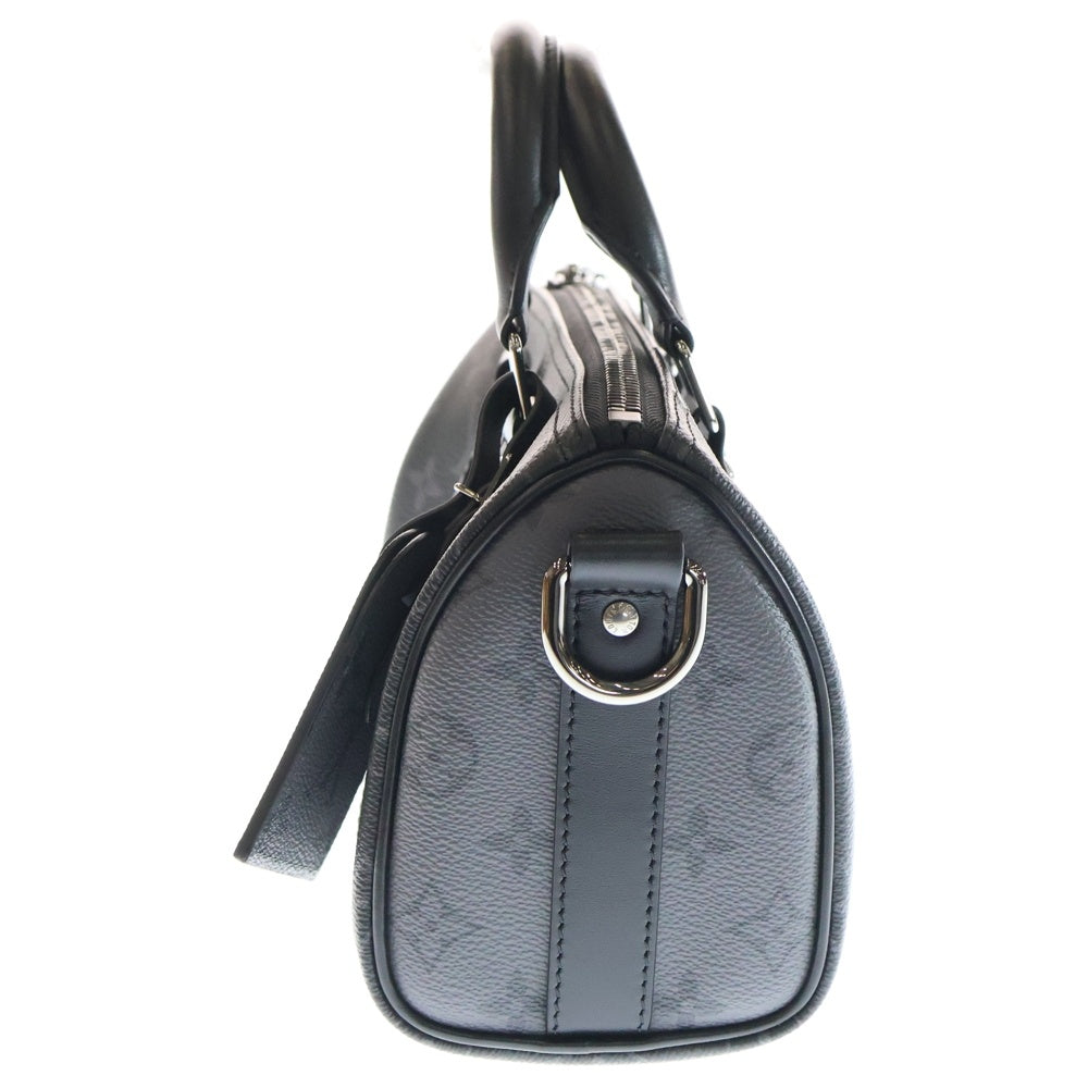 LOUIS VUITTON(ルイヴィトン) キーポル・バンドリエール 25 M46271 2WAY ハンドバッグ ショルダーバッグ ブラック/グレー