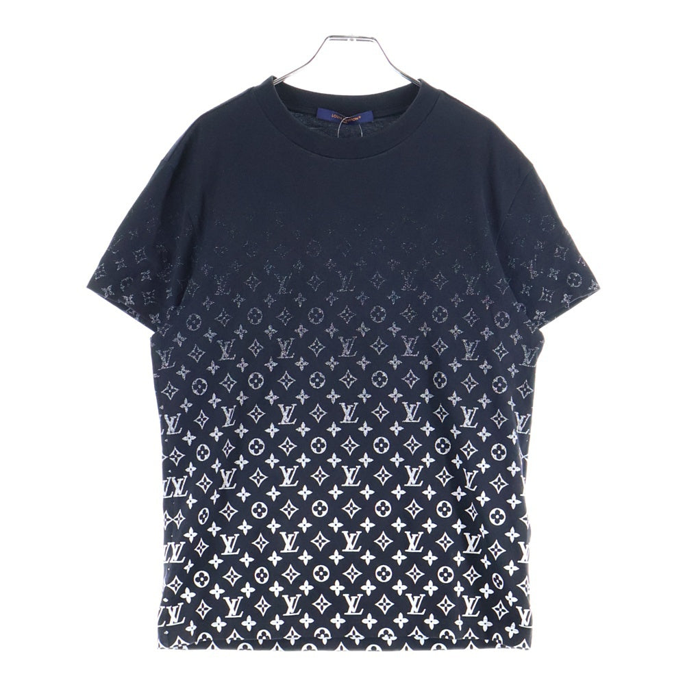LOUIS VUITTON(ルイヴィトン) 23AW Eモノグラムグラディエント 半袖Tシャツ カットソー RM232Q NPG HKY46W ブラック