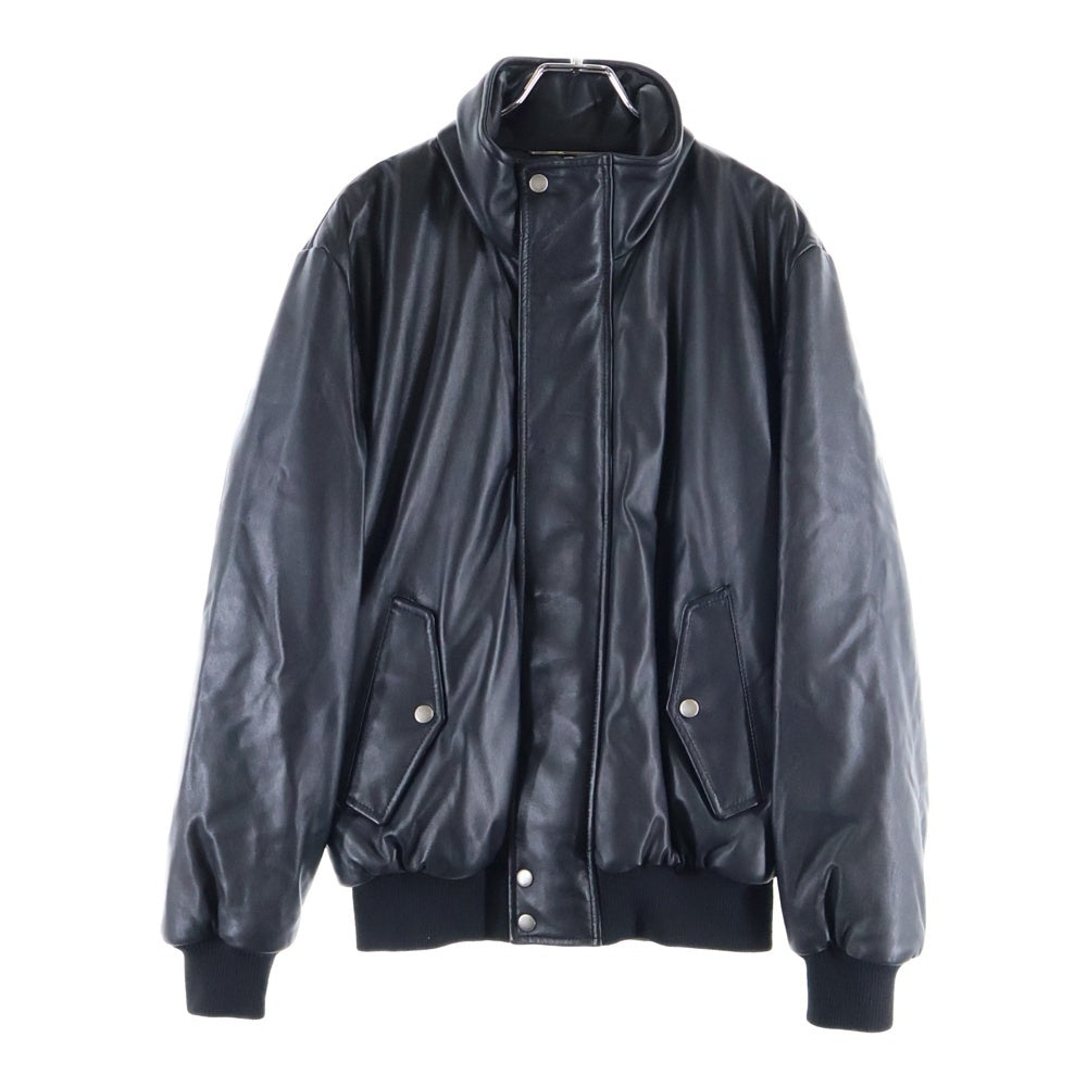 SAINT LAURENT PARIS(サンローランパリ) レザーボンバージャケット 705974 YC2MS ブラック