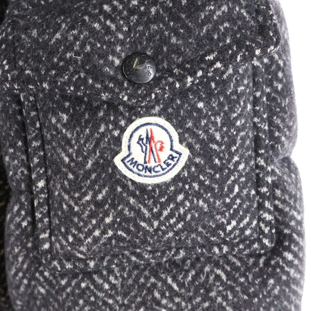 MONCLER(モンクレール) MONTGENEVRE A20914033805 モンジュネーブル ダウンジャケット アウター ブラック