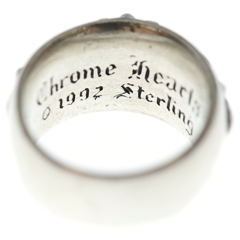 CHROME HEARTS(クロムハーツ) FLRL CRS フローラルクロス リング シルバー BCA346