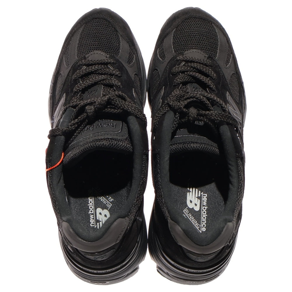 New Balance(ニューバランス) 991V2 Triple Black U991KK2 スエード