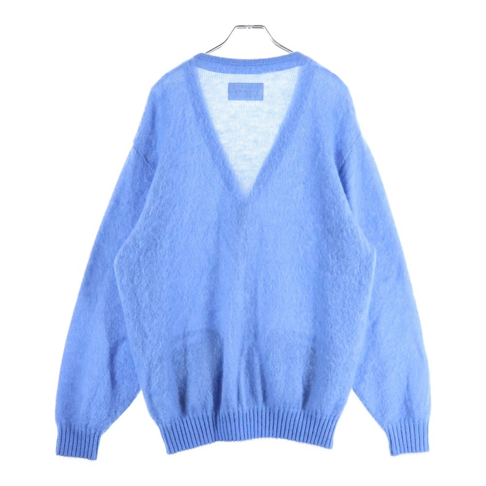 WACKO MARIA(ワコマリア) 23SS MOHAIR CARDIGAN 23SS-WMK-KN06 モヘヤカーディガン ブルー