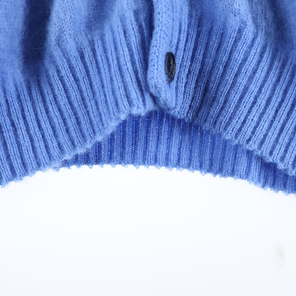 WACKO MARIA(ワコマリア) 23SS MOHAIR CARDIGAN 23SS-WMK-KN06 モヘヤカーディガン ブルー