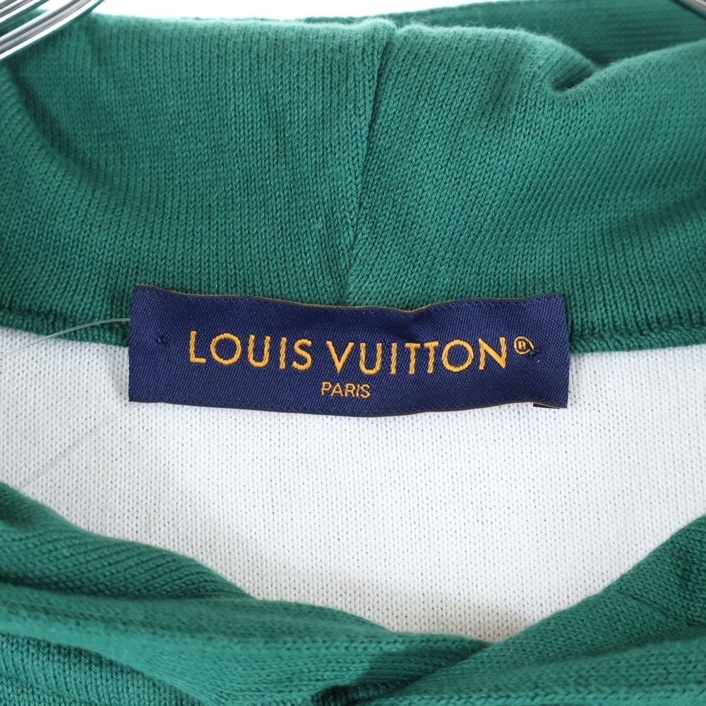 LOUIS VUITTON(ルイヴィトン) 23AW Monogram Knit Hoodie モノグラム グラディエントニットパーカー プルオーバーフーディー グリーン RM232Q USO HNN45W