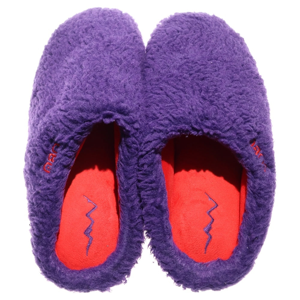 MANASTASH(マナスタッシュ) ×SUBU BOA FLEECE SANDAL ボアフリースサンダル シューズ 792-4993002 パープル/レッド