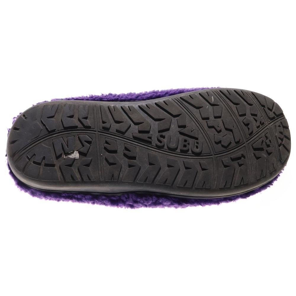 MANASTASH(マナスタッシュ) ×SUBU BOA FLEECE SANDAL ボアフリースサンダル シューズ 792-4993002 パープル/レッド