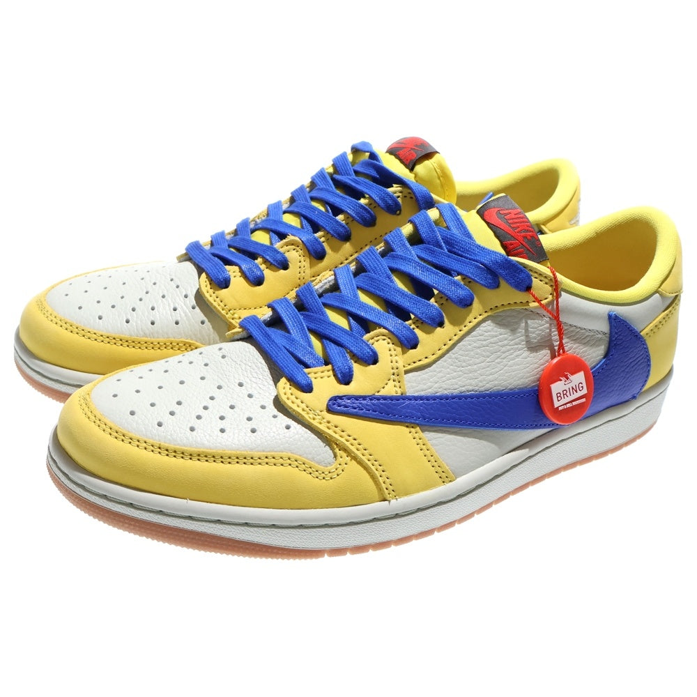 NIKE(ナイキ) TRAVIS SCOTT WMNS AIR JORDAN 1 RETRO LOW OG Canary