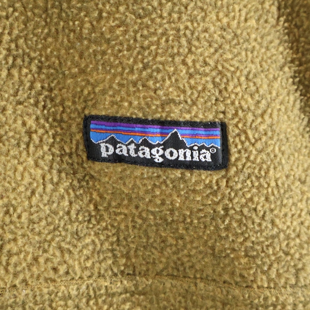PATAGONIA(パタゴニア) メキシコ製 シンチラ マースピアル ハーフジップ フリースジャケット ベージュ