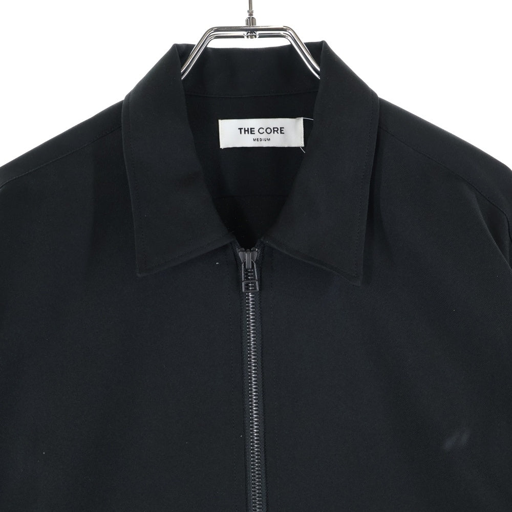 MAGIC STICK(マジックスティック) ダブルファスナー 2ポケット ジップアップ ジャケット ブラック