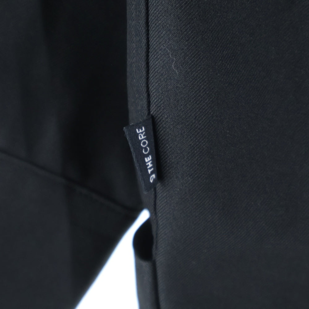 MAGIC STICK(マジックスティック) ダブルファスナー 2ポケット ジップアップ ジャケット ブラック