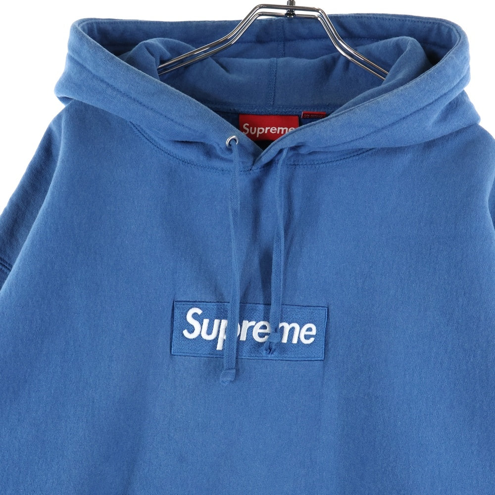 SUPREME(シュプリーム) 23AW Box Logo Hooded Sweatshirt ボックスロゴ フーデッド プルオーバーパーカー ブルー